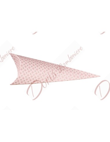Confetti cone in cardboard, color and model of your choice with or without bow
