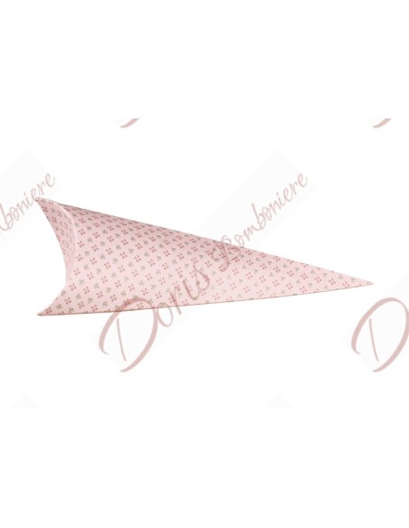 Cono portaconfetti in cartoncino colore e modello a scelta con o senza fiocco Cono portaconfetti in cartoncino colore e modello a scelta con o senza fiocco