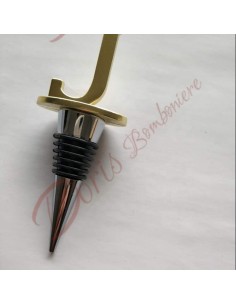 Metal bottle cap favors with letter of your choice 2