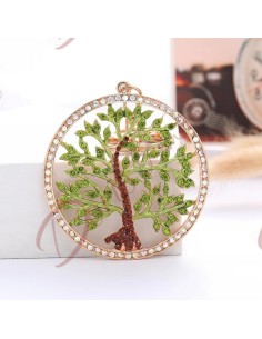 Bomboniere portachiavi albero della vita con strass 2