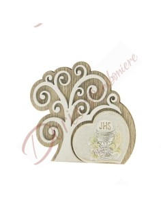 Sacred favors for boy first communion or girl communion with tree of life