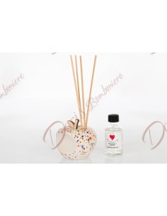 Solidarity favors friends of cuorematto Newton line apple perfume spray painted 7.5 cm