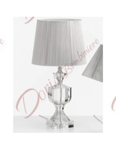 Crystal table lamp h 51 cm...