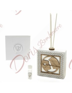 Faveurs de mariage couple amoureux parfumeur avec coffret et parfum 11 cm