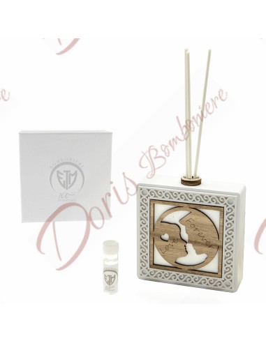 Wedding favors couple in love perfumer with box and fragrance 11 cm