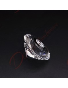Favors Crystal Diamond nützliche Tischuhr mit Geschenkbox Durchmesser 10 cm 2