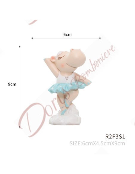 Bomboniere battesimo comunione bimba animali ballerini cm altezza 9/10.5 cm Bomboniere battesimo comunione bimba animali ballerini cm altezza 9/10.5 cm