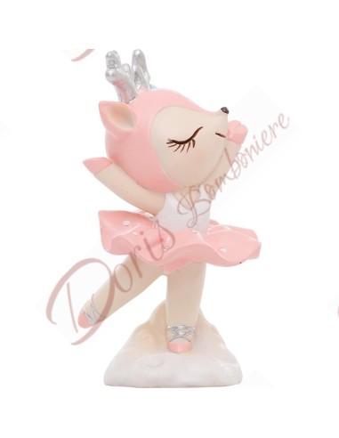 Bomboniere battesimo comunione bimba animali ballerini cm altezza 9/10.5 cm