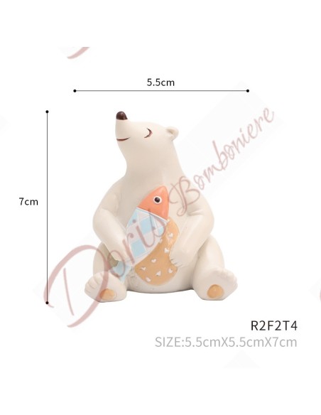 Polar bear favors for baptism boy or girl communion and confirmation assorted versions Polar bear favors for baptism boy or girl communion and confirmation assorted versions