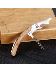 Bonbonnières de mariage utiles sur le thème du vin ensemble 4 pièces avec étui en bois 2
