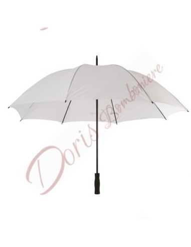 Parapluie pour événements, fête, mariage ou gadget modèle WINDPROOF couleur BLANCHE