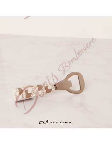 Wedding favors useful kitchen bottle opener Claraluna new collection 2023 ceramic handle hearts