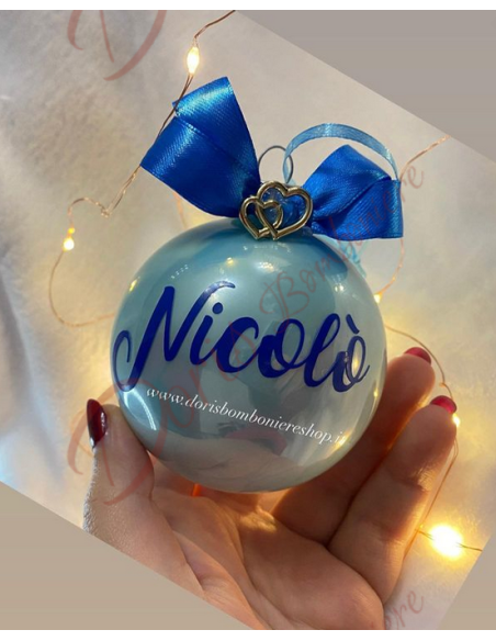Boule de Noël personnalisée boule de Noël sapin décoration en VERRE couleur au choix diamètre 8 cm Boule de Noël personnalisée boule de Noël sapin décoration en VERRE couleur au choix diamètre 8 cm