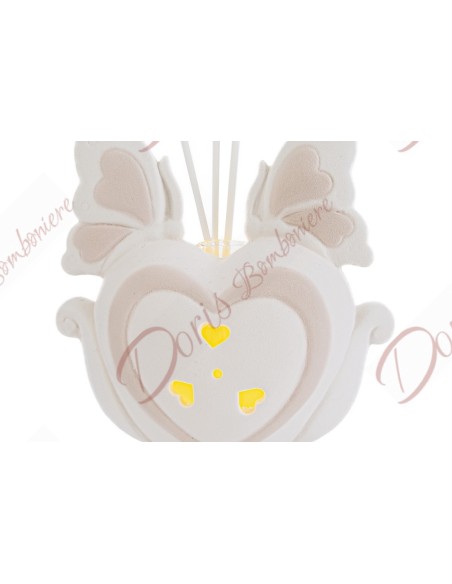 Bomboniere farfalla con cuore profumatore con luce a led bomboniere 2023 nuova collezone Le stelle Bomboniere farfalla con cuore profumatore con luce a led bomboniere 2023 nuova collezone Le stelle