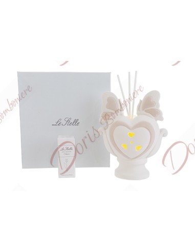 Butterfly favors with perfumed heart with led light favors 2023 new collection The stars