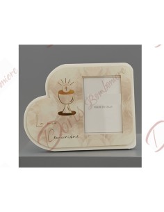 First communion favors with chalice sacred symbol gold photo frame ideal for male and female