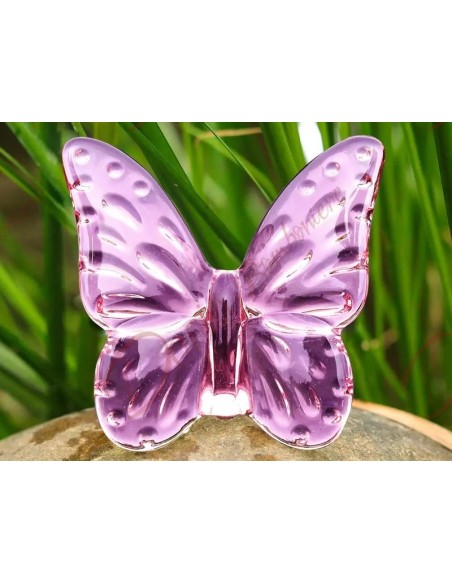 Bomboniera preziosa tema farfalla in vetro cristallato produzione artiginale bomboniere originali Bomboniera preziosa tema farfalla in vetro cristallato produzione artiginale bomboniere originali
