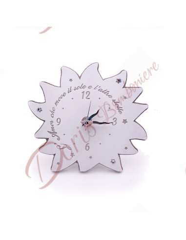 Favor sun collection de montres utiles 2023 avec étoiles et phrase produit italien 16 cm