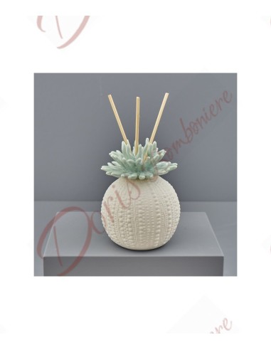 Sea themed wedding favors useful porcelain perfumer with green coral