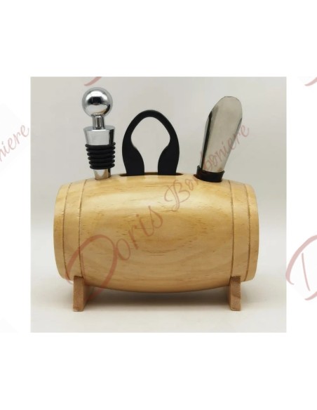 Bomboniere originiali per matrimonio tema vino simpatica botte in legno con tappo bottiglia e accessori Bomboniere originiali per matrimonio tema vino simpatica botte in legno con tappo bottiglia e accessori