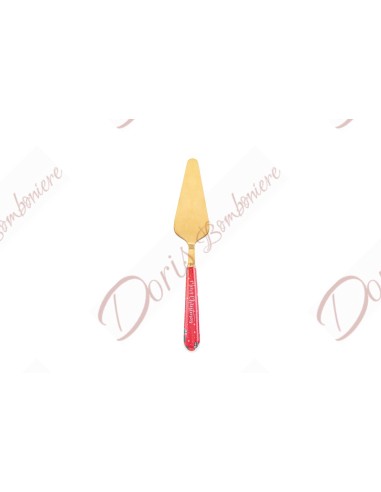 Christmas themed wedding favors useful and original cake server with ceramic handle cm 25