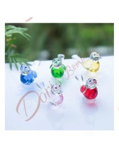 Crystal favorise le moineau d'oiseau d'oiseau dans la collection de couleurs de cristal k9 2024 rose 2