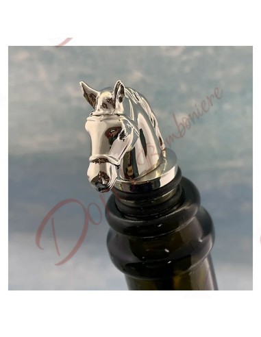 La cuisine utile favorise le bouchon de bouteille en métal avec le gadget de confirmation de communion de mariage de cheval