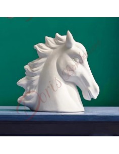 Bomboniere matrimonio scultura artistica di design sopramobile cavallo colore bianco o nero