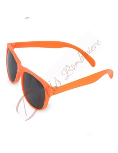 Occhiali da sole Basic Protezione uv400 da adulti ARANCIONE Occhiali da sole Basic Protezione uv400 da adulti ARANCIONE