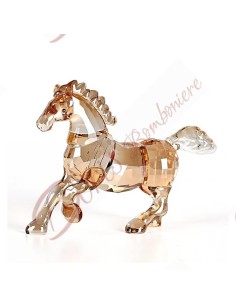 Cristal K9 favorise l'ornement de cheval avec la couleur de votre choix mariage passion sport 2