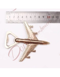 Le voyage de mariage en métal favorise un ouvre-bouteille de cuisine d'avion utile 2