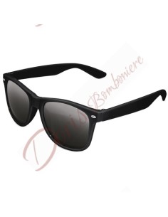 UV400 CE-Standard-Sonnenbrille mit Silberplatte SCHWARZ