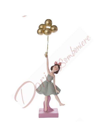 Bomboniere comunione cresima ragazza con palloncini Bomboniere comunione cresima ragazza con palloncini