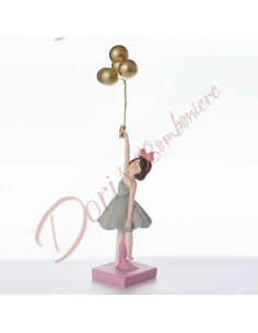 Bomboniere comunione cresima ragazza con palloncini 2