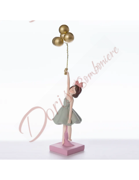 Bomboniere comunione cresima ragazza con palloncini Bomboniere comunione cresima ragazza con palloncini