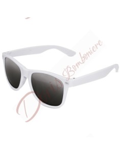 UV400 CE standard sunglasses with white silver plate