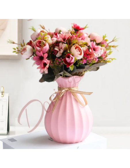 Bomboniere matrimonio nozze vaso disponibile in rosa bianco e azzurro in ceramica Bomboniere matrimonio nozze vaso disponibile in rosa bianco e azzurro in ceramica