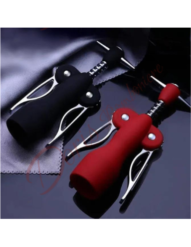 Bomboniere gadget utili apribottiglie rosso o nero tema vino