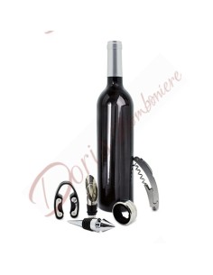 Bomboniera matrimonio tema vino Set 6 pezzi vino in bottiglia 2