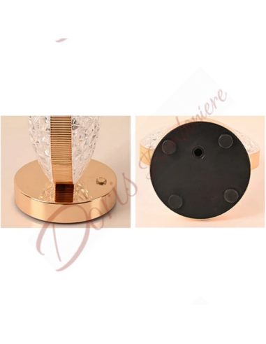 Bomboniera lampada in tonda cambio 3 colori elegante e design moderno