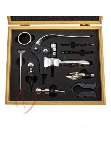 ENSEMBLE EN BAMBOU PROFESSIONNEL 10 PIÈCES