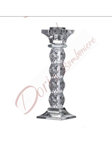 Candle holder favors in elegant and precious K9 crystal, large size