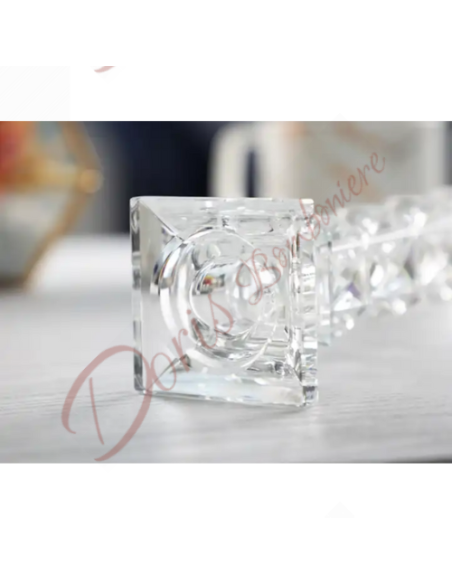 Candle holder favors in elegant and precious K9 crystal, large size Candle holder favors in elegant and precious K9 crystal, large size
