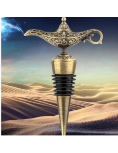 Useful Wedding Favors, Cartoon Theme, Useful Aladdin Lamp Bottle Cap, Antique Gold or Silver 2