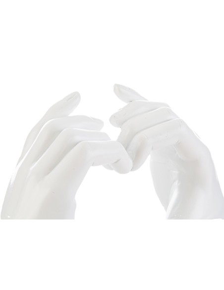 Heart wedding favors formed by hand in white resin 23x9x13 cm 56571 Heart wedding favors formed by hand in white resin 23x9x13 cm 56571