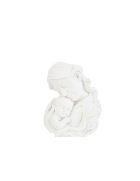 Bomboniere sacro moderno battesimo bimba o bimbo maternità in resina bianco su base oro 8x4x13 cm Bomboniere sacro moderno battesimo bimba o bimbo maternità in resina bianco su base oro 8x4x13 cm