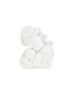 Bonbons de baptême homme ou femme, maternité, femme avec enfant, base blanc sur or 12,5x6,5x20,5 2