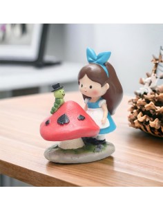Favors alice favors alice in wonderland with mushroom cm 10.5 h 2