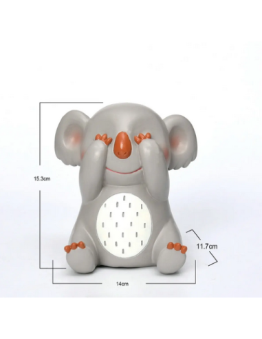 Bomboniere koala per battesimo comunione bimba o bimbo salvadanaio altezza 15.3 cm modelli assortiti