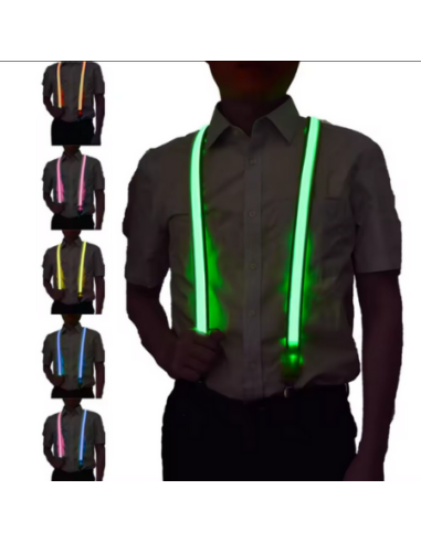 Bracelets qui brillent dans le noir pour homme ou femme pour soirées et soirées disco à thème
